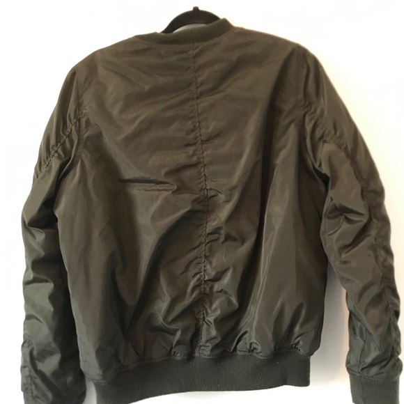 Madden Girl Green Jacket size Large in Juniors - Picture 6 of 7